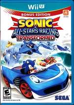 Nintendo Wii U Sonic & All-Stars Racing Transformed Front CoverThumbnail